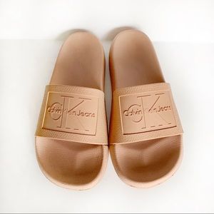Calvin Klein slides